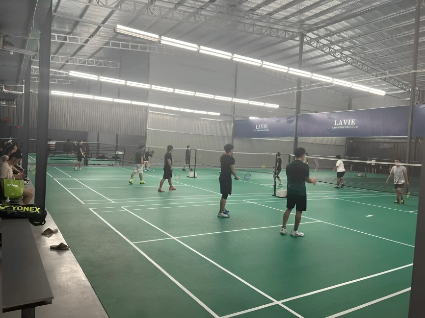 Sân cầu lông quận 4